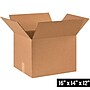 16" x 14" x 12" Shipping Boxes, 32 ECT, Brown, 25/Bundle (161412)~#|#~D01A19CA-F0F5-495A-978497C862C697A8_sc7
