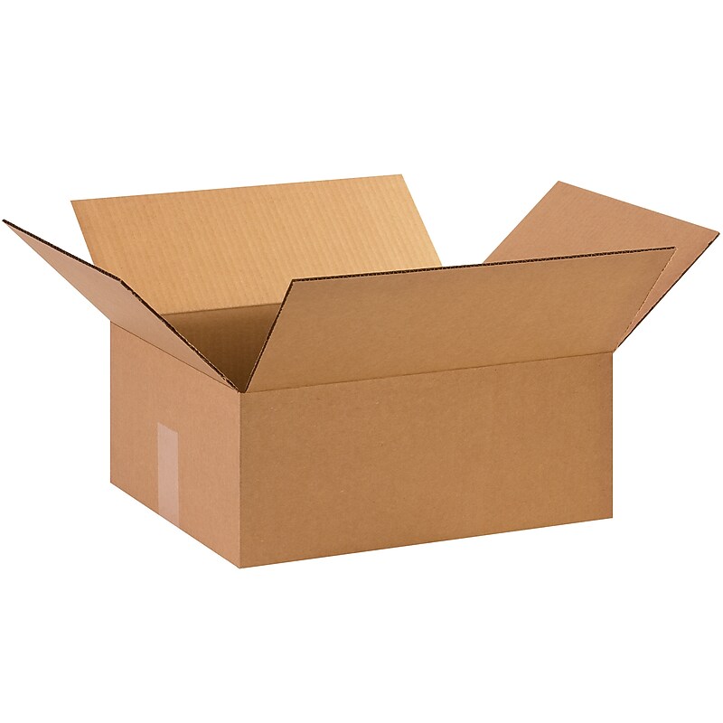 15" x 12" x 6" Shipping Boxes, 32 ECT, 25/Bundle (BS151206) image 1