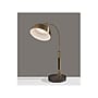 Adesso Bolton LED Desk Lamp, 19", Antique Brass/Brown Marble (4306-21)~#|#~D02B9335-A475-48EA-AC669E98A1553B71_sc7