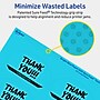 Avery Printable Oval Multipurpose Labels, 2" x 3-1/3", Bright Blue, 80/Pack (94056)~#|#~D02D3362-70DC-4BCA-B70279ADC1C80A8E_sc7