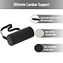 Mind Reader Air-Cloud Memory Foam Lumbar Roll Pillow, Black (LUMBROLL-BLK)~#|#~D0308DD5-801D-4CC1-A3BD68A727EE4709_sc7