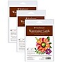Strathmore 400 Series Watercolor Cards & Envelopes, 6.875" x 5", White, 6/Pack, 3 Packs/Bundle (STTP205150-3)~#|#~D03640BC-209E-4266-85088272B330FAAB_sc7