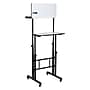 Mind Reader 21"W Adjustable Standing Whiteboard Desk, Black (SDWBOARD-BLK)~#|#~D0383E8D-7511-4256-96BD7578519B2291_sc7