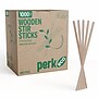 Perk™ Eco Wooden Stirrer, 5.5", 1000/Pack (PK61996)~#|#~D03B129C-2161-4409-9D3656AD17B766C2_sc7