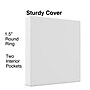 Staples 1 1/2" 3-Ring View Binders, White, 12/Pack (23729/21686)~#|#~D03D46FE-FE44-4EB7-88A485ABA16F4158_sc7