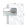2024-2025 Global Printed Products Marble 8.5" x 11" Academic Weekly & Monthly Planner, Paper Cover, Gray/White~#|#~D042CFC1-1B32-4336-889DD13D4619BEC5_sc7