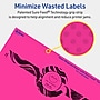 Avery Cigar Laser/Inkjet Multipurpose Labels, 2-3/8" x 8", Neon Magenta (240/Box)~#|#~D0462F91-75E9-4729-A77240730EFD4E6E_sc7