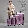 InUSA Trend 4-Piece Hardside Spinner Luggage Set, TSA Checkpoint Friendly, Rose Gold (IUTRESMLXL-ROS)~#|#~D04C6A40-A10B-4965-B7F30459776A5144_sc7