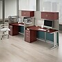Bush Business Furniture Office in an Hour 63"H x 65"W Cubicle Workstation, Hansen Cherry (WC36492-03K)~#|#~D0500CAD-A2A1-4509-97D20A78AD33DCD2_sc7