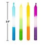 Creative Converting Ombre Striped Birthday Candles, Multicolor, 240/Pack (365114)~#|#~D057125D-6525-418F-9DFB6BC3DE63E868_sc7