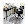 Anji Mountain Rug'd La Cienega Carpet & Hard Floor Chair Mat, 36" x 48", White/Black Polyester (AMB9032)~#|#~D0586DBE-5637-4A4A-83B155BE4C450587_sc7