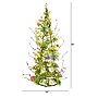 Nearly Natural 24-in Artificial Easter Cone Tree with Wild Flowers and Mini Eggs (D1068)~#|#~D05940B7-5D70-4180-B435377577E01003_sc7