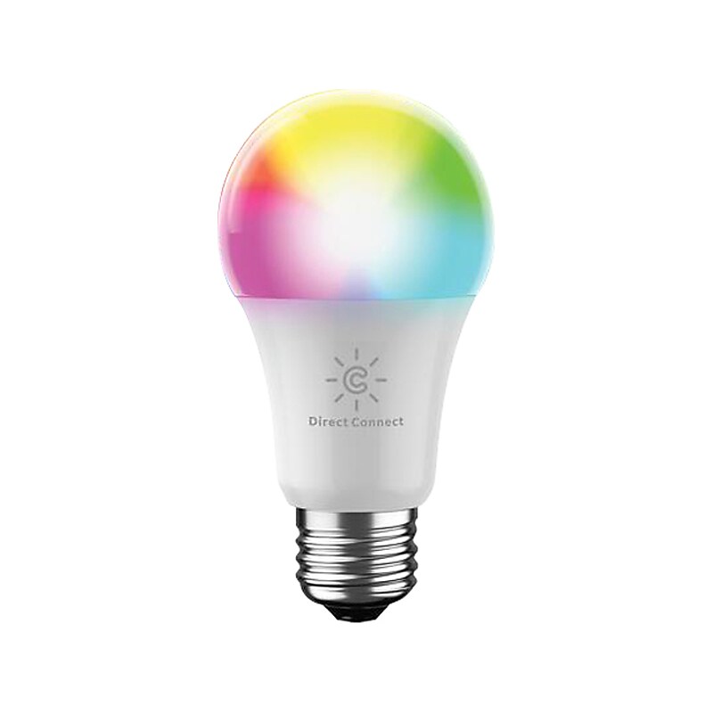 GE Cync Wi-Fi 60W Equivalent A19 LED Smart Light Bulb, Full-Color (93128981) image 1