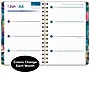 2026 Global Printed Products 5.5" x 8" Weekly & Monthly Planner, Paperboard Cover, Teal Floral (FSHN-CY26-58-17)~#|#~D063F39C-38B9-4DF3-A45E4A29A5BE10A4_sc7