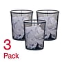 Staples Metal Mesh Trash Can, 4.4 Gallon, Navy Blue, 3/Pack (ST63860)~#|#~D0640FA2-6F97-4746-8F9A0A422B741404_sc7