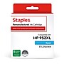 Staples Remanufactured Cyan High Yield Ink Cartridge Replacement for HP 952XL (TRL0S61AN/STL0S61AN)~#|#~D066749A-7E65-4710-BD79175F271FD347_sc7