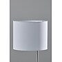 Adesso Wyatt Supercharger Incandescent Desk Lamp, 22"H, Brushed Steel/White (2610-22)~#|#~D067453C-6B49-471B-8842733B31EDC740_sc7