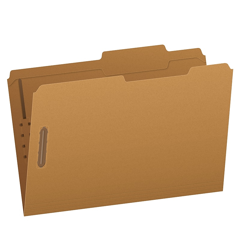 Pendaflex Heavy Duty File Folder, 1-Tab, Legal Size, Brown Kraft, 50/Box (1007044) image 1