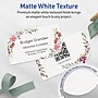 Avery Leaf Business Cards, Matte White, 400/Pack (19479399708)~#|#~D06956BB-E614-4EEC-A3809439E00A8353_sc7
