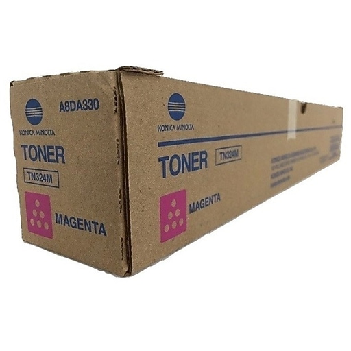 Genuine Konica Minolta TN324M Magenta Toner Cartridge (A8DA330