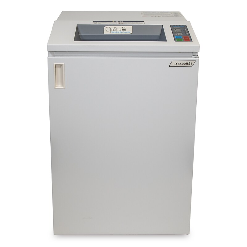 Formax 8400HS-1 8-Sheet Cross-Cut High-Security Office Shredder (FD8400HS-1) image 1