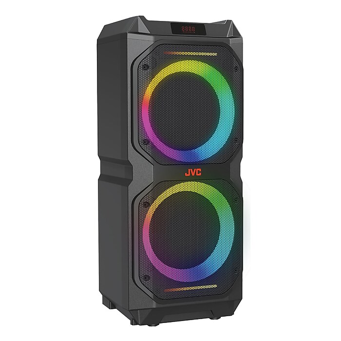 JVC Wireless Portable Bluetooth Party System Speaker with Dual