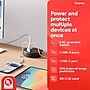 Staples TECH 2-Outlet 3-USB Port Surge Protector, 5', 500 Joules, Black (ST62772)~#|#~D073E4CB-FBF0-4981-80EA2BA5C3137B34_sc7