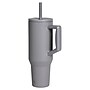 Elemental Commuter Series Stainless Steel Triple Wall Insulated Tumbler with 2 Straws & Handle, 40 oz., Graphite (ET40GP3)~#|#~D081E8BE-592B-4E5A-A5DE29D6D0C3B347_sc7