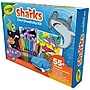 Crayola Sharks 5-in-1 Creativity Kit, 55/Set (BIN40760)~#|#~D08803F6-04C6-42C4-9299D21BB230C82E_sc7