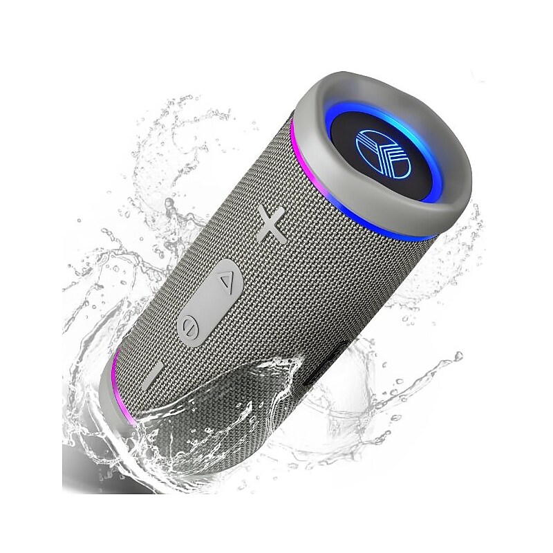 Treblab HD77 Premium Bluetooth Wireless Portable Speaker, Waterproof, Blue (HD77GR) image 1