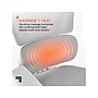 Sharper Image S-850 Heated Ergonomic Mesh Swivel Executive Massage Chair, Light Gray/White (60106-LGRYWHT)~#|#~D089A1E0-4A8D-422F-ABC188B90CE18C19_sc7