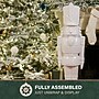 Fraser Hill Farm 4' Nutcracker Soldier, Glossy White (FFRS048-1SOL-WHT)~#|#~D08B8809-60A9-4254-864CE3EB5D61C94D_sc7