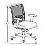 HON Convergence Mesh/Fabric Swivel Task Chair, Charcoal/Black (HCT1MM.Y1.A.H.M.HAML17.AL.SB.T)~#|#~D093F358-87C4-409C-9D8CA5DA9E06EF0B_sc7