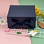 JAM Paper Collapsible Gift Boxes, Navy Blue (LA-8X8-BX-NVY)~#|#~D0960A35-8BD4-45CB-A18471E2927B466D_sc7