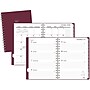 2027 Mead Essentials 6" x 8.5" Calendar Year Weekly & Monthly Planner, Plastic Cover, Burgundy (CRW430L5027)~#|#~D098B614-CE19-4DC0-88426A3D20619527_sc7