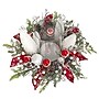 Nearly Natural Artificial Holiday Lighted Forest Candle Holder Table Christmas Arrangement, 15" (A1839)~#|#~D09A7C24-88E4-47EF-BDF730683353BB96_sc7