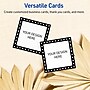 Avery Black and White Polka Dots Matte Blank Card, White, 120/Pack (S00-DKV)~#|#~D0A22ADC-5953-4278-BDEDA716D93C9344_sc7