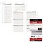 2027 AT-A-GLANCE 3.75" x 6.75" Weekly & Monthly Planner Refill, White/Brown (471-285Y-27)~#|#~D0A2C6F8-B7F8-4CA5-AFB10360CEE703B0_sc7