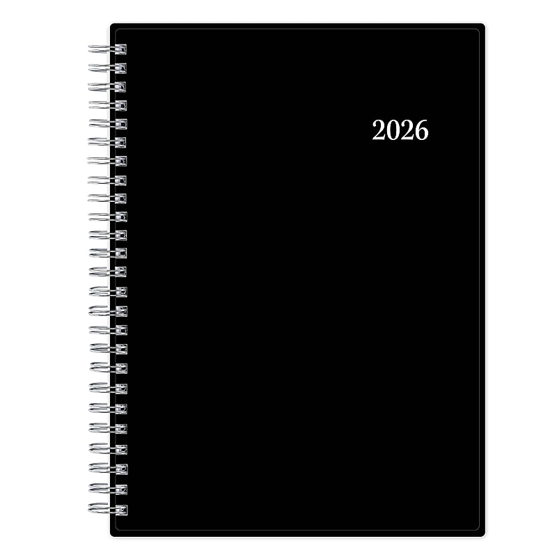 Planning Calendar Notes BS Enterprise PP 5.875x8.625 RY26 Wkly/Mthly Safety Wirebound - image 1