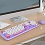SaharaCase Wireless Ergonomic Keyboard and Laser Mouse Combo, Purple (KB12)~#|#~D0AE333F-2018-43B0-9927C6B744D25E69_sc7