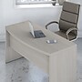 Bush Business Furniture Echo 60"W L Shaped Bow Front Desk, Gray Sand (ECH025GS)~#|#~D0AE7E22-7FB3-4BBB-9019B7CD30AF5BE7_sc7