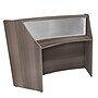 Regency Marque 72"W Curved Reception Desk Workstation, Driftwood Gray (77310GY)~#|#~D0B5EE93-0008-4238-81F4BA6C8F9655D2_sc7