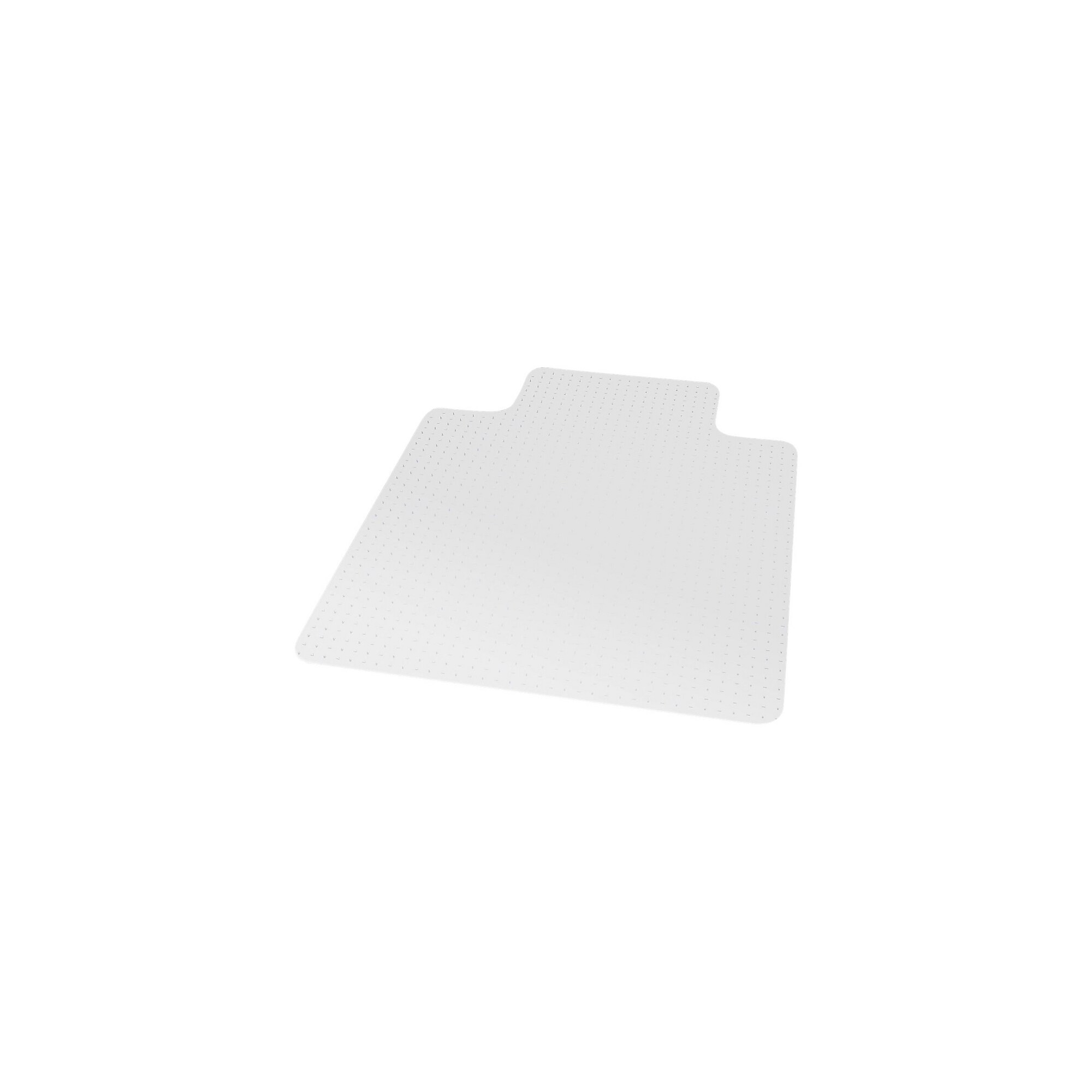 Staples Office Chair Mat, Clear Floor Mats with Lip, Low-Pile Carpets, Extended Under-Desk Coverage, 53 x 45 Inch, Smooth Glide Sansujyuku sansujyuku.com