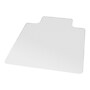 Staples Office Chair Mat, Clear Floor Mats with Lip, Low-Pile Carpets, Extended Under-Desk Coverage, 53 x 45 Inch, Smooth Glide~#|#~D0B743CF-BF35-4E4F-A47CFC93E517E56D_sc7