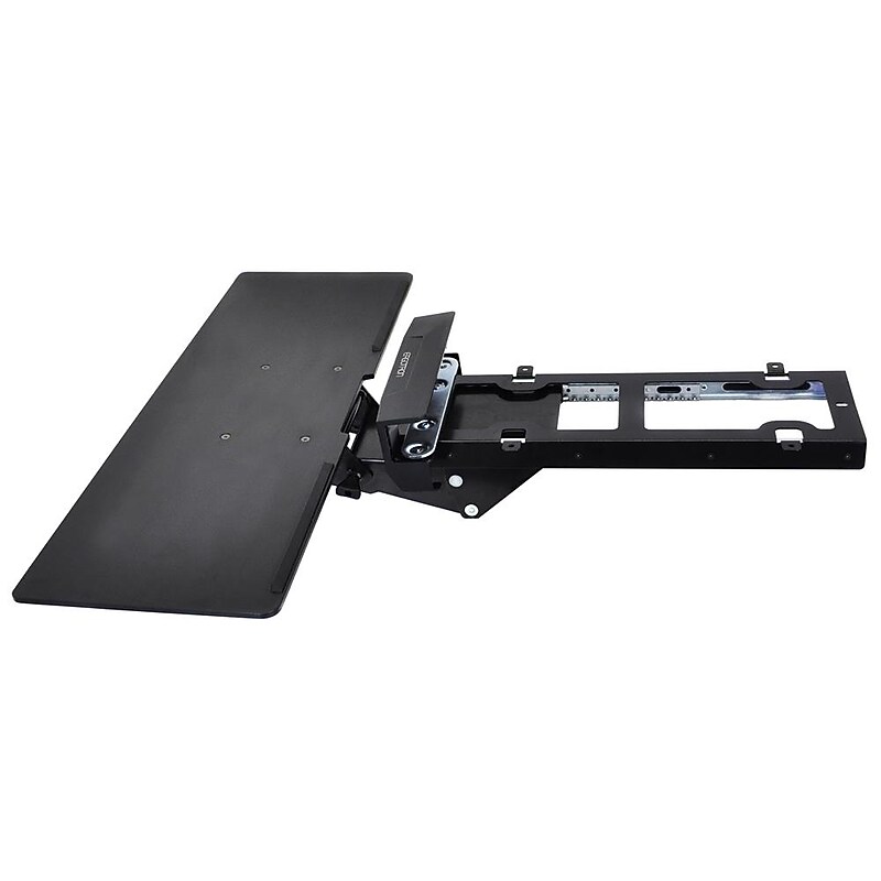 Ergotron Neo-Flex Underdesk Adjustable Keyboard and Mouse Tray, Black (97-582-009) image 1
