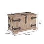 Household Essentials Decorative Trunk (HH9544-1)~#|#~D0C3E020-6328-4058-80E096AE6D5C7B3E_sc7