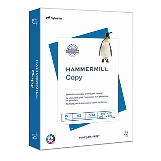 Hammermill Copy Plus 8.5" x 11" Copy Paper, 20 lbs., 92 Brightness, 5000 Sheets/Carton (105007)~#|#~D0C47686-54A1-4771-90C1D70C4C79F472_sc7