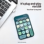 SaharaCase Retro Numeric Keypad Wireless Ergonomic Number Pad, Teal Green (KB48)~#|#~D0CE9D94-219E-4593-B7D0C925F7E5B9F7_sc7