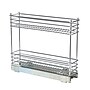 Household Essentials Glidez Steel Organizer, Chrome (HHC20521-1)~#|#~D0D12B70-CEF3-40A5-ACD9176DDA5D8E68_sc7