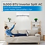 Black & Decker Mini Split 115-Volt 9000 BTU Wall Air Conditioner with Inverter & Remote, WiFi Enabled, White (BSA0915TC)~#|#~D0D435C9-78A8-4C3D-9A758682008430DD_sc7